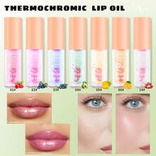 Tinted Lip Oil Moisturizing Lip Balm, Fade Lip Lines, Brightening Lip Gloss - 12# - View 6