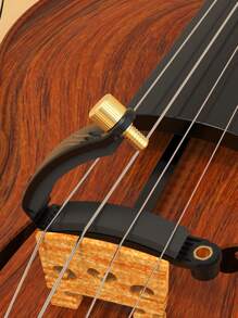 Violin Mute, High Quality Guitar & Ukulele Mute With Built-In Premium Foam Muffler, Effectively Reduces Noise Without Damaging Instrument, String Instrument Accessory