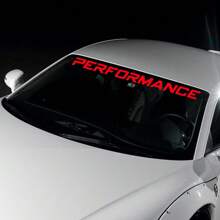 Auto Frontscheiben Aufkleber Grafiken, Performance Windschutzscheiben Dekor Aufkleber Vinyl DIY Folien Dekoration, Universell für Tuning Zubehör Audi BMW Benz Nissan Renault Chevrolet Dacia BYD GMC