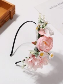 1 件飘逸的森系仿花海滩头带，简约百搭，万圣节必备 - 彩色 - 查看 5