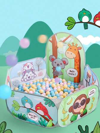 1 件可折叠儿童游戏帐篷，六角形海洋球坑球池游戏屋，室内/室外游戏屋和露营（不含球）