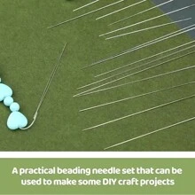 5 件/25 件串珠针，珠宝制作工具配件，适用于 DIY 手链和项链 - 銀灰色 - 查看 7