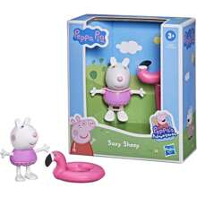 Peppa Pig Peppa's Adventures Peppa's Fun Friends, Suzy Sheep 2.5" Inch Action Figure, Ages 3+ - Multicolor - View 1