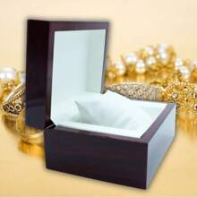 Caja de regalo para joyería de madera - Bronce - Ver 2