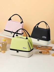 Nova Dopamina Grande Capacidade Bolsa de Almoço Dupla Bolsa de Almoço Portátil À Prova D'Água Bolsa Catiônica Grande Bolsa Isolada Bolsa de Gelo Bolsa de Piquenique Espessada Bolsa Térmica de Almoço Bolsa de Piquenique Viagem ao Ar Livre Verão Praia Bolsa de Piquenique Feminina Bolsa Térmica de Almoço Bolsa de Piquenique Multifuncional Bolsa de Bento de Viagem Bolsa de Almoço Bolsa de Almoço para Mulheres Professora de Escola Camping Volta às Aulas Bolsa Térmica de Cozinha Bolsa de Almoço Isolada para Mulheres Para Senhoras Material Escolar Acessórios