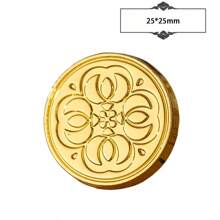 1 Pc Wax Sealing Stamp Head Special Shape Retro Cute Girl DIY Birthday Card Gift Creative Accessories Back To School,Back To School,School Supplies - Yellow - View 16