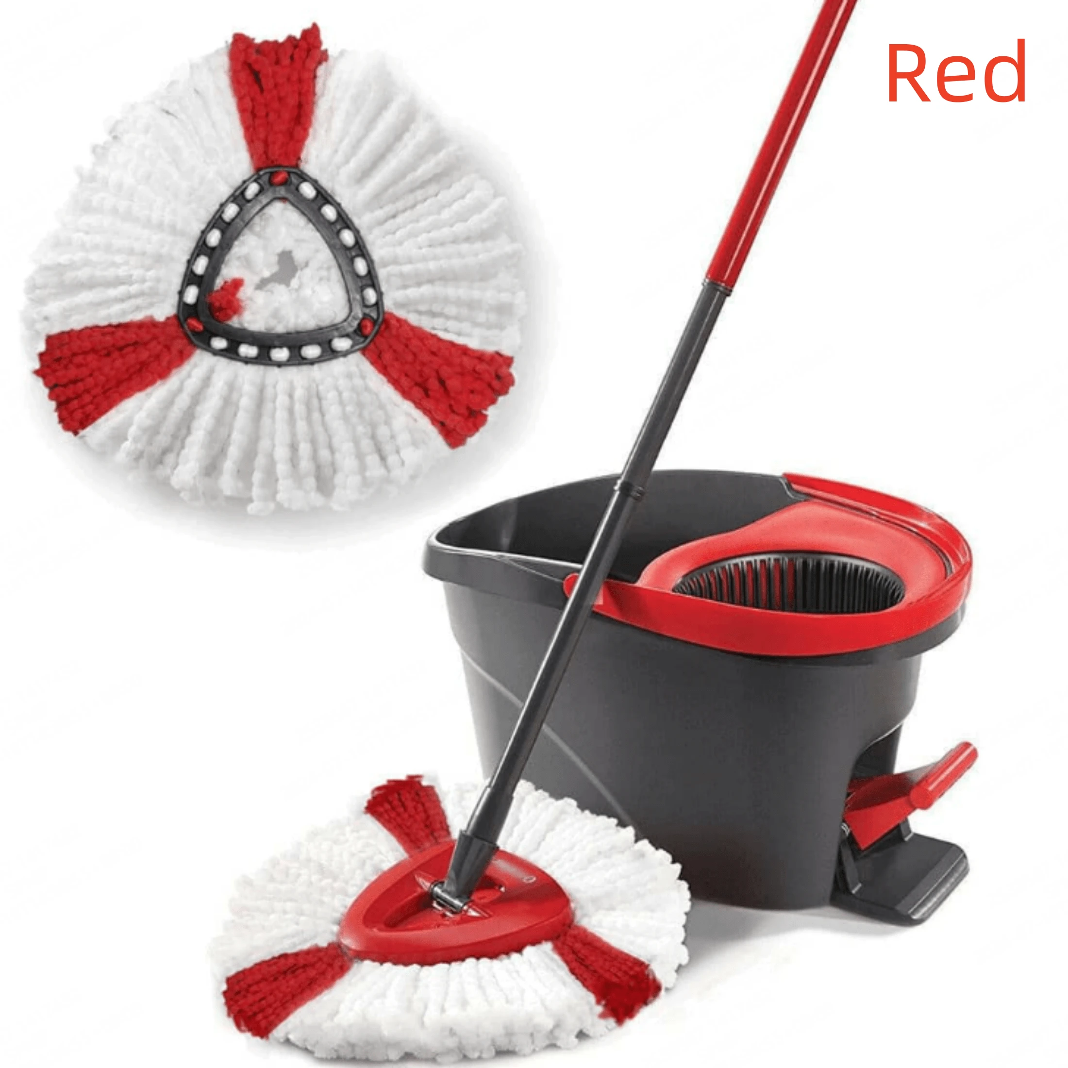Recharges De Tête De Vadrouille Lavables En Microfibre - Lot De 3, Ultra-absorbantes, Pour Sols Sans Rayures, Réutilisables