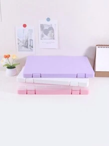 Hộp Lưu Trữ Tài Liệu Để Bàn 1 Pc A4 - Hộp Lưu Trữ Tài Liệu Học Tập Nhiều Màu, Tự Chọn - Phân loại giấy thi mùa tựu trường và phân loại sách thông tin theo môn - Hộp lưu trữ phụ kiện bàn làm việc - Nhiều màu - Xem 5