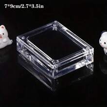 1pc Transparent Magnetic Jewelry Box, Acrylic Display Box For Loose Diamond, Jewelry Storage - Display Box - View 15