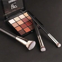 3pcs Professional Foundation Concealer Brush Set For Smooth And Even Application Of Liquid And Cream Makeup,Brush Set,Makeup Brush Kit,Make Up Brush Set,Make Up Set Complete,Makeup Brush Set,Complete Makeup Kit,Brush Kit,Brushes Makeup Set,Makeup Gift Set,Set - Multicolor - View 5