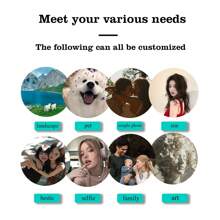 1pc Customized Photo Women's Jewelry Box, Bridesmaid Jewelry Box, Perfect Holiday Gift, Earrings, Necklaces, Bracelets, Ring Boxes, Exquisite Gift For Her