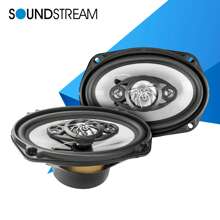 Bocina Tipo Coaxial Soundstream X4-69 Para Auto/camioneta Color Gris De 4 9 X 6 X 2 Unidades - Negro - Ver 5