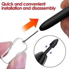 5 件套触控笔 S 笔尖笔芯工具套装适用于三星 Galaxy Tab S6/S7/S7+S6 Lite Note10/Note 5G/Note10+/Note10+5G/Note20/Note20 Ultra - 黑色 - 查看 8