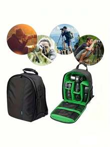 Large Capacity Professional Hairdressing Backpack - Ultra-Portable Design For Easy Carrying, Spacious Interior With Ample Storage Space - Specifically Designed For Professional Barbers And Hairstylists, And Sturdy Bag Construction For Fall Home Decor, Foldable Storage Bags - Multicolor - View 1