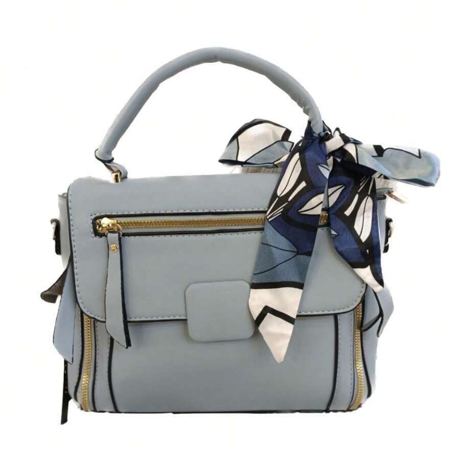Women's Medium Crossbody Spacious Casual Shoulder Bag - 藍色 - 查看 1