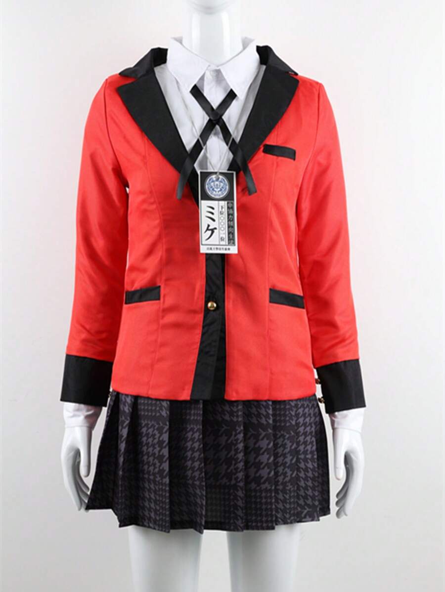 Trong Cổ Giấc Mơ Trang Phục Hóa Trang, Đồng Phục Nhân Vật Anime Đầm, Ngày Lễ Cosplay Halloween Bộ Trang Phục Dành Cho Nữ - Đỏ - Xem 1