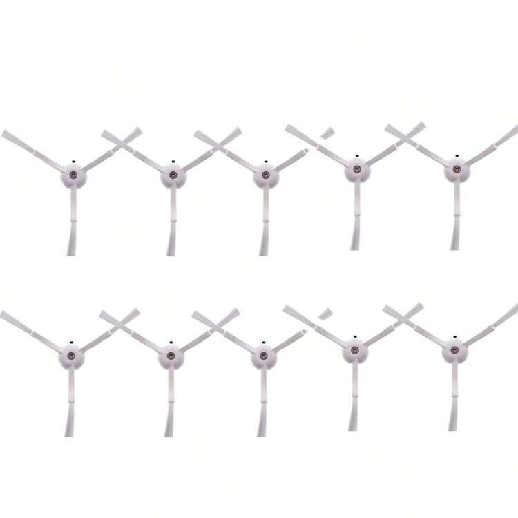 18件套配件包，兼容石头扫地机器人S4、S5、S6、E4、E20、S6 Pure、E4、S4 Max、S6 MaxV、S5 Max、S4、E2、E3、E5、E25、E35、S50等型号，包含1个主刷、6个边刷、4个滤网、5块拖布、1个清洁刷和1个螺丝刀。 - 彩色 - 查看 8