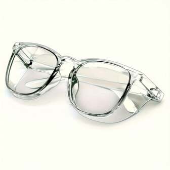 1 par de gafas elegantes con protección antivaho y antiarañazos para mujeres, accesorios de gafas para mujeres