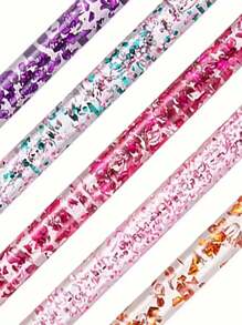 Nail Art Dot Tool Set -1/5 Pieces Bead And Flower Design Pen, Multi Head Precision Drill Bit DIY Nail Art Special