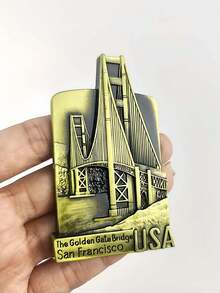 1 件，冰箱贴，旅游纪念品冰箱贴，可爱冰箱贴，白板贴，装饰性冰箱贴，可爱办公室贴，厨房用具，圣诞礼物，家居装饰 - 彩色 - 查看 9