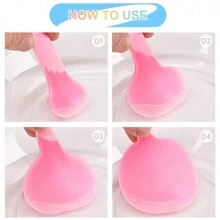 Compressed Facial Sponges In 6 Vibrant Colors - Professional Esthetician's Choice For Makeup Removal And Skin Exfoliation, Round Cleansing Sponges For Women, Ideal For Daily Washing