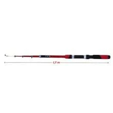 Kit de Vara de Pesca Telescopia Com Molinete Ultra Light Com Linha Promoção