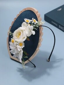 1 件飘逸的森系仿花海滩头带，简约百搭，万圣节必备 - 彩色 - 查看 10