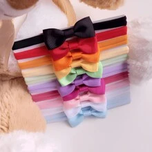 Kit com 10 laços de bebê, Faixa de Maternidade, Enxoval - Multicolorido - Visão 1