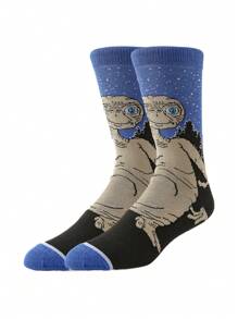 1Pair Men Women Tube Socks Street Style Fashion Skateboard Basketball Hip Hop Socks Designer Novelty Funny Happy Crazy Socks