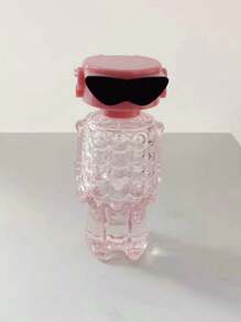 1pc/4pcs 50ml Glass Robot Shaped Perfume Spray Bottle, Stylish And Elegant For Travel, Home Fragrance Decant, High-Quality Craftsmanship - Clear - View 6