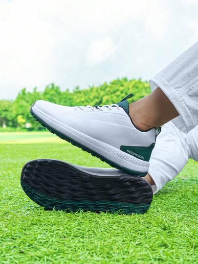 Men's Golf Shoes, Anti-Slip, Breathable, Comfortable