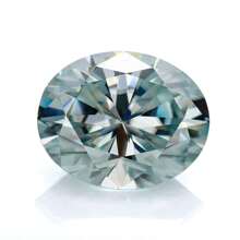 1pc High Quality Moissanite Loose Stone Teardrop Sky Blue Color Customized Ring, Pendant Or Bracelet