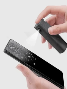 1 件装屏幕清洁剂，适用于所有手机、笔记本电脑和平板电脑屏幕的屏幕清洁剂喷雾，二合一喷雾和超细纤维布 - 彩色 - 查看 9