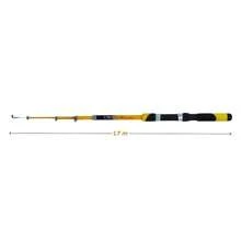 Telescopic Fishing Rod Kit With Ultra Light Reel With Line Promotion - Amarillo - Ver 5