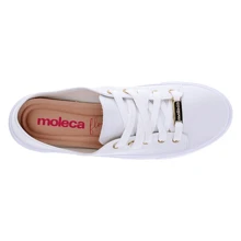 Women's Casual Rubberized Sneakers Moleca Original Casual - 白色 - 查看 2