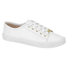 Women's Casual Rubberized Sneakers Moleca Original Casual - 白色 - 查看 1