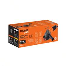 Esmeriladora Angular 4-1/2' Profesional 700 W Truper 14013 - Naranja - Ver 4