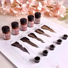 Menela Eyebrow Henna 2.5 G With Fixer All Colors - Castanho Claro - View 2