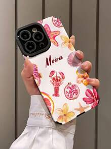 定制 DIY 文字手机壳，兼容 iPhone 15/14 Plus/13 Pro/12 Pro Max/11/6P/7P/XS/XR、Samsung S10/S20/S21/S22/Galaxy A11/A32/A72/A73/NOTE20，垂直皮革防震、防刮、防指纹 TPU 软保护套，非常适合送给自己、伴侣、家人、朋友、生日、周年纪念的个性化礼物 - 黑色 - 查看 3