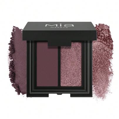 DOUBLE MATCH EYESHADOW DUO - Duo ombretti matte & shimmer