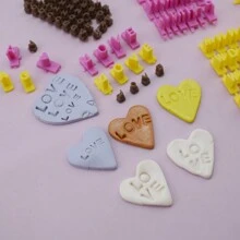 Number Alphabet Clay Stamp Micro Mini Letter Stamp For Polymer Clay Jewelry Diy Message Brand Logo Text Emboss Seal Tool Art Hobby Birthday Gift