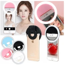 Led Ring Light For Selfie Ring Light Flash Cell Phone Iphone Galaxy Xperia - ngẫu nhiên - Xem 5