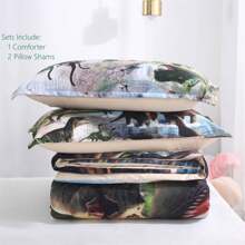 Dinosaur Comforter Set Dinosaur Bedding 3D Digital Print Cartoon Comforter Sets Dinosaur With 1 Comforter And 2 Pillowcases