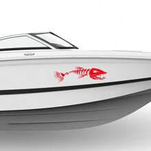 Graphics Large Fish Bone Stickers For Car Boat Body Decal Cruise Mural Vinyl Waterproof Covers Auto Tuning Styling Engine Hood Decoration Mototcycle Accessories - 42*12cm - View 6