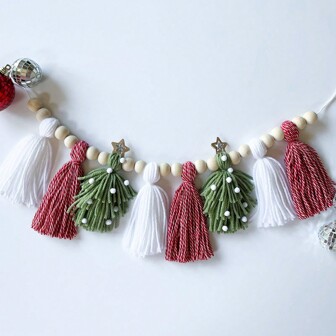 1pc Mint Christmas Wreath/Classic Christmas Tree Decor/Christmas Decorations/Garland Decor, Farmhouse Christmas Decoration/Rustic Christmas/Classic Christmas Wreath,Christmas