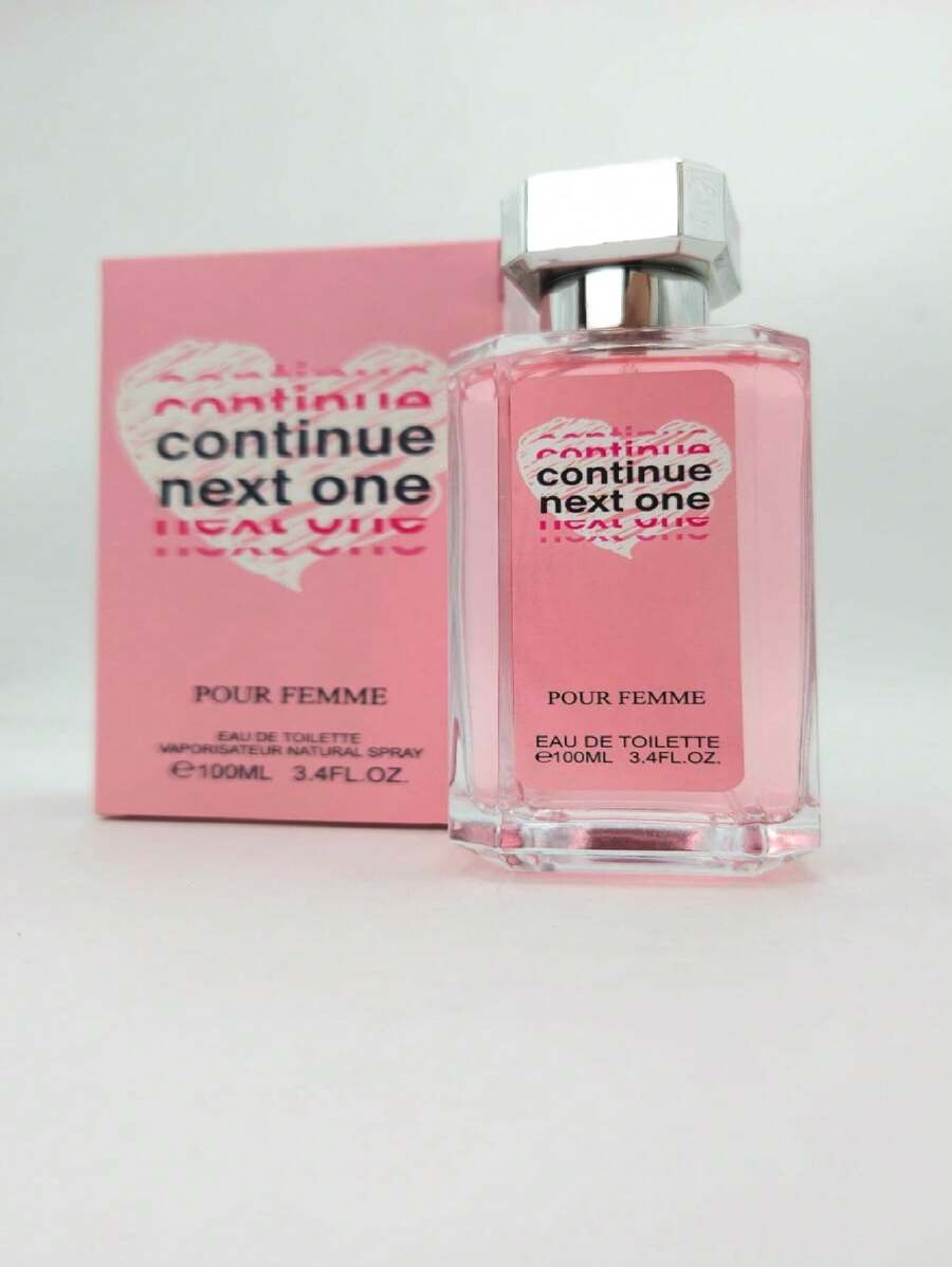 Perfume Fragancia Loción CONTINUE NEXT ONE 100 ml Aroma Seductor Dulce Mujer Juvenil 1Pieza Rico Aroma Portátil - Dulce - Ver 1