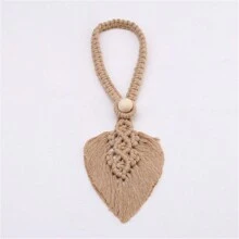 1/2/4 Stücke Boho Blatt Vorhangbinder für Zuhause Dekoration 53 x 10 cm