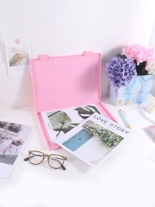 Hộp Lưu Trữ Tài Liệu Để Bàn 1 Pc A4 - Hộp Lưu Trữ Tài Liệu Học Tập Nhiều Màu, Tự Chọn - Phân loại giấy thi mùa tựu trường và phân loại sách thông tin theo môn - Hộp lưu trữ phụ kiện bàn làm việc - Nhiều màu - Xem 8