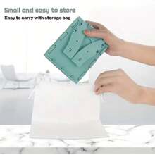 Children's Folding Toilet + Storage Bag + 1 Roll Of Cleaning Bag, Suitable For Toileting And Travel Use Baby Shower Family Decorations Gifts