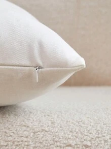1 pieza Funda de almohada de cachemira rayada en patchwork, adecuada para decoración interior, funda de almohada para todas las estaciones, sin relleno de almohada incluido - Camel - Ver 11